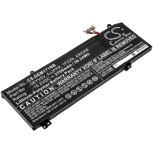 CS-DEM171NB Replacement Battery – Compatible with ALIENWARE 2018 orion M15, ALIENWARE ALW15M-D1735R, ALIENWARE ALW15M-R1725S, ALIENWARE ALW15M-R1735R, ALIENWARE ALW15M-R1738R, ALIENWARE ALW15M-R1748R, ALIENWARE M15 2018, Alienware m15 GTX 1070 Max-Q, ALIENWARE M15 P79F, ALIENWARE M17 2019, Alienware m17 P37E, ALIENWARE M17 P37E001, ALIENWARE M17 R1, ALW15M-D1523S, ALW15M-D1525S, ALW15M-D1725S, ALW15M-D1738R, ALW15M-D4501B, ALW15M-R1523S, ALW15M-R1762, ALW15M-R1782, ALW15M-R2736R, ALW15M-R2758R,