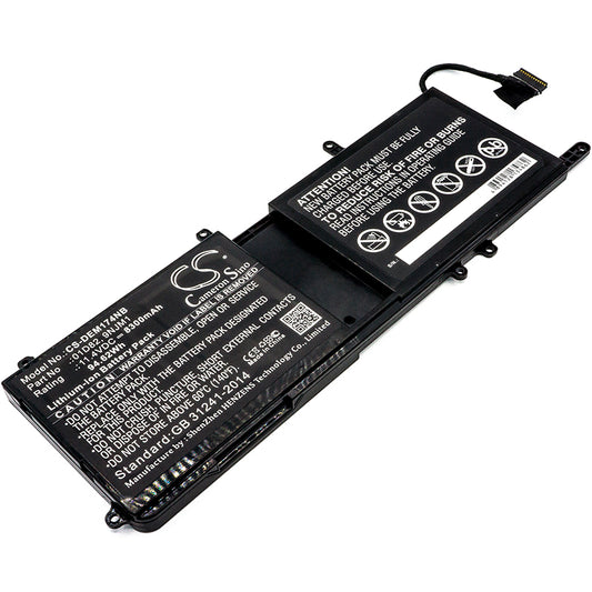 11.4V 8300mAh/94.62Wh Li-ion Notebook/Laptop Battery for DELL