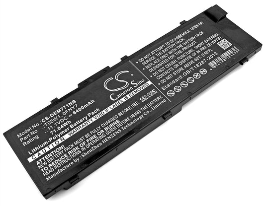 CS-DEM771NB Replacement Battery – Compatible with Precision 15 7000, Precision 15 7510, Precision 15 7520, Precision 15-7510, Precision 17 7000, Precision 17 7710, Precision 17 7720, Precision 17-7710, Precision 7510, Precision 7520, Precision 7710, Precision M7510, Precision M7710
