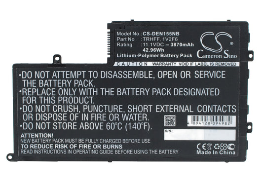 11.1V 3870mAh/42.96Wh Li-ion Notebook/Laptop Battery for DELL
