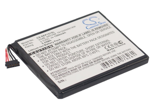 3.7V 1500mAh/5.55Wh Li-ion PDA/Pocket PC Battery for DELL