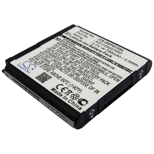 3.7V 1000mAh/3.7Wh Li-ion Mobile/SmartPhone Battery for Doro