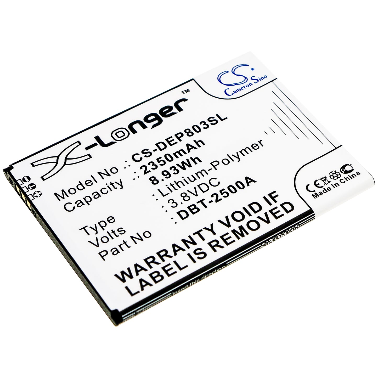 CS-DEP803SL Replacement Battery – Compatible with 8035, DSB-0170