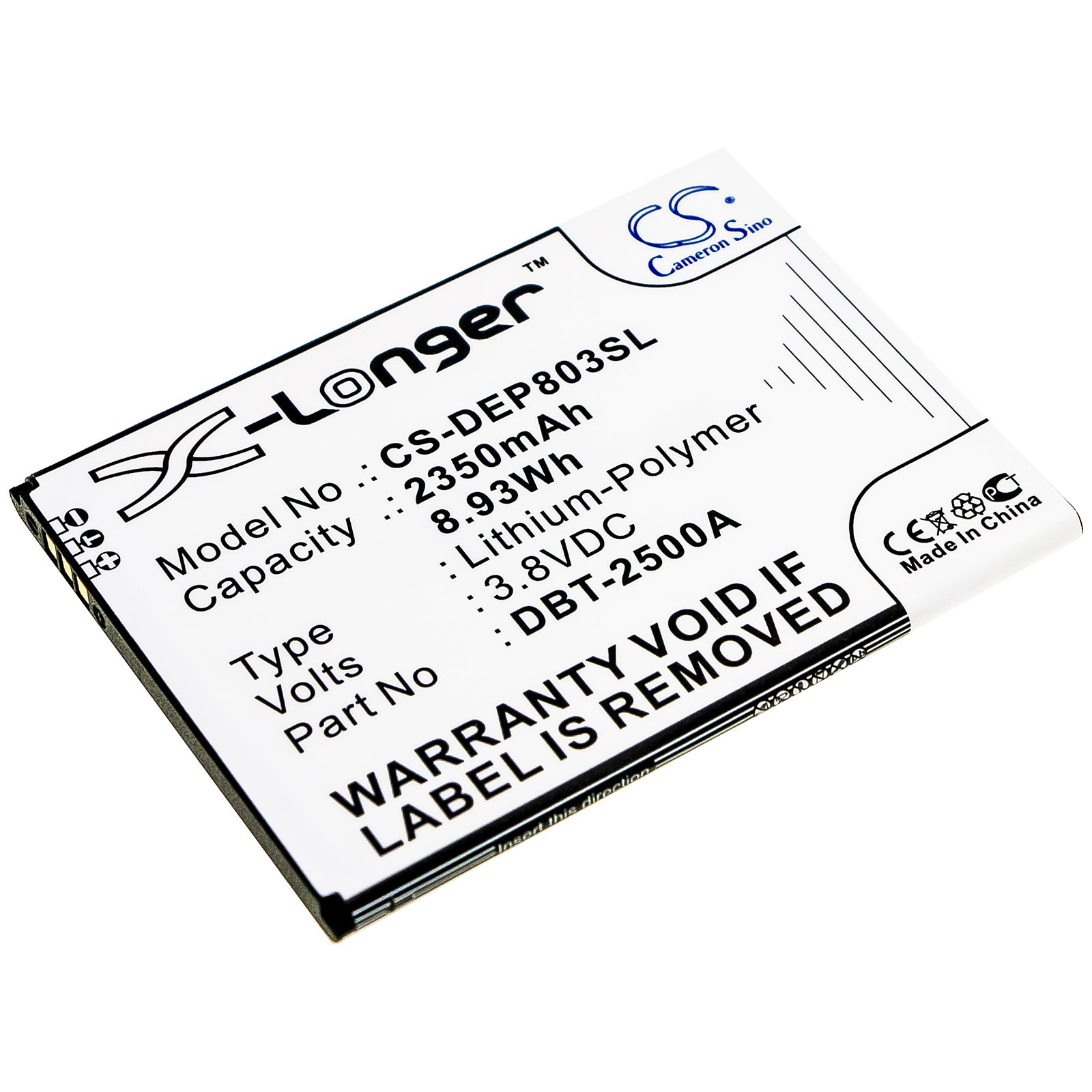 CS-DEP803SL Replacement Battery – Compatible with 8035, DSB-0170