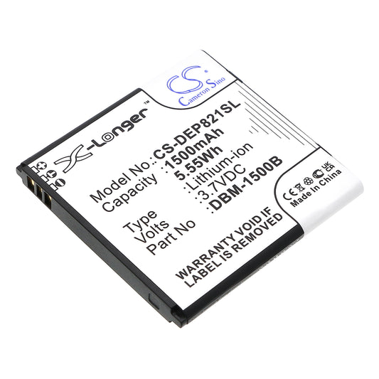 3.7V 1500mAh/5.55Wh Li-ion Mobile/SmartPhone Battery for Doro