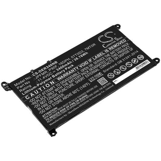 CS-DER340NB Replacement Battery – Compatible with 7000 14(i5-7200U/4GB/128GB 500, 7000(INS14-7460-R1605G), Chromebook 3400, Chromebook 5488, Chromebook 5493, Chromebook 5593, Ins 15-5593-D1525L, Inspiron 13 5368 2-in-1, Inspiron 13-5379-9573, Inspiron 13MF Pro-D1508TS, Inspiron 13MF-2505T, Inspiron 13MF-D1208TA, Inspiron 13MF-D2205TA, Inspiron 13MF-D2605TA, Inspiron 14 (i5-7200U/4G/128G , Inspiron 14 3493-4KWCF, Inspiron 14 5000 5482 2-in-1, Inspiron 14 5485, Inspiron 14 5491 2-in-1, Inspiron