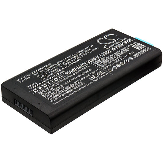 CS-DER740NB Replacement Battery – Compatible with Latitude 12 7204, Latitude 14 7404, Latitude 14 Rugged 5404, Latitude 14 Rugged 7404, Latitude 14 Rugged Extreme 740, Latitude E5404, Latitude E7404