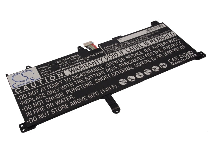 7.4V 3600mAh/26.64Wh Li-Polymer Notebook/Laptop Battery for DELL
