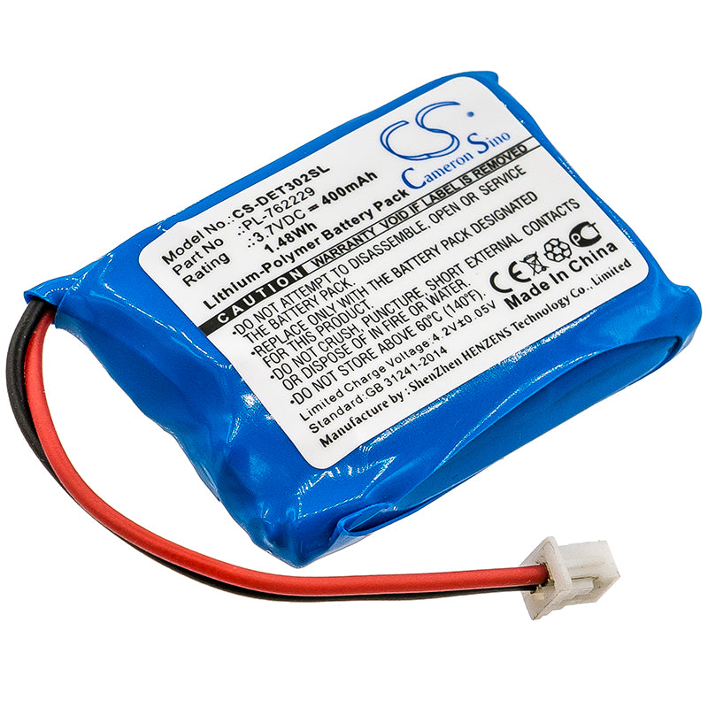 CS-DET302SL Replacement Battery – Compatible with ET-300-L, ET-300Receiver, ET-300Transmitter, ET-300TSReceiver, ET-300TSTransmitter, ET-302-LReceiver, ET-302Receiver, ET-402Receiver, Receiver, TransmitterET-300-L, TransmitterET-302, TransmitterET-302-LTransmitter