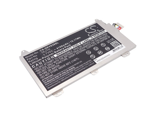 3.7V 4100mAh/15.17Wh Li-Polymer Tablet Battery for DELL