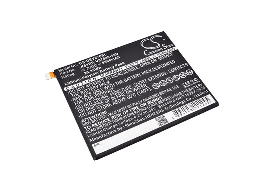 3.7V 5500mAh/20.35Wh Li-Polymer Tablet Battery for DELL