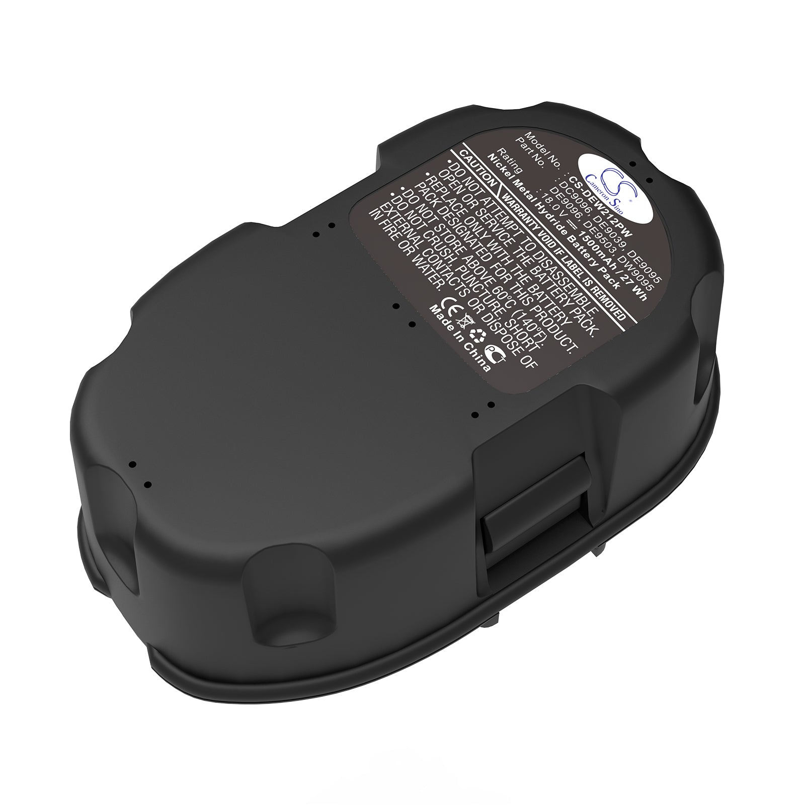 18V 1500mAh Ni-MH Power Tools Battery for Dewalt