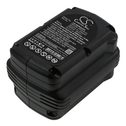 24V 3000mAh Ni-MH Power Tools Battery for Dewalt