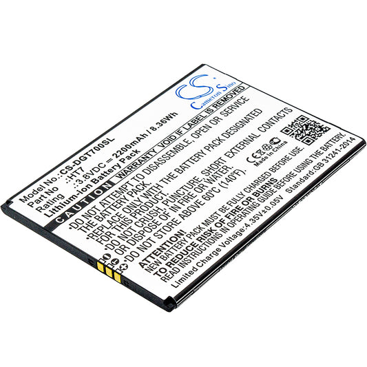 3.8V 2200mAh/8.36Wh Li-ion Mobile/SmartPhone Battery for Doogee