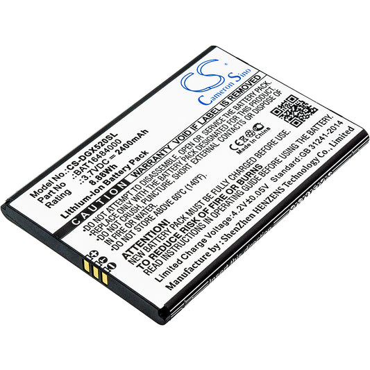 3.7V 2400mAh/8.88Wh Li-ion Mobile/SmartPhone Battery for Doogee