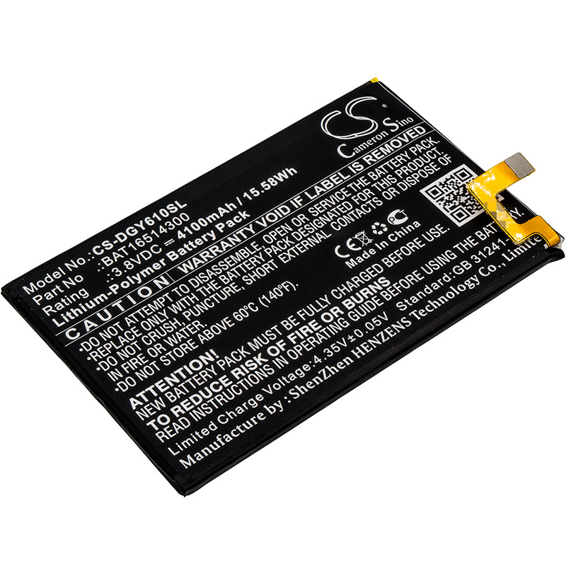 CS-DGY610SL Replacement Battery – Compatible with Y6 Max