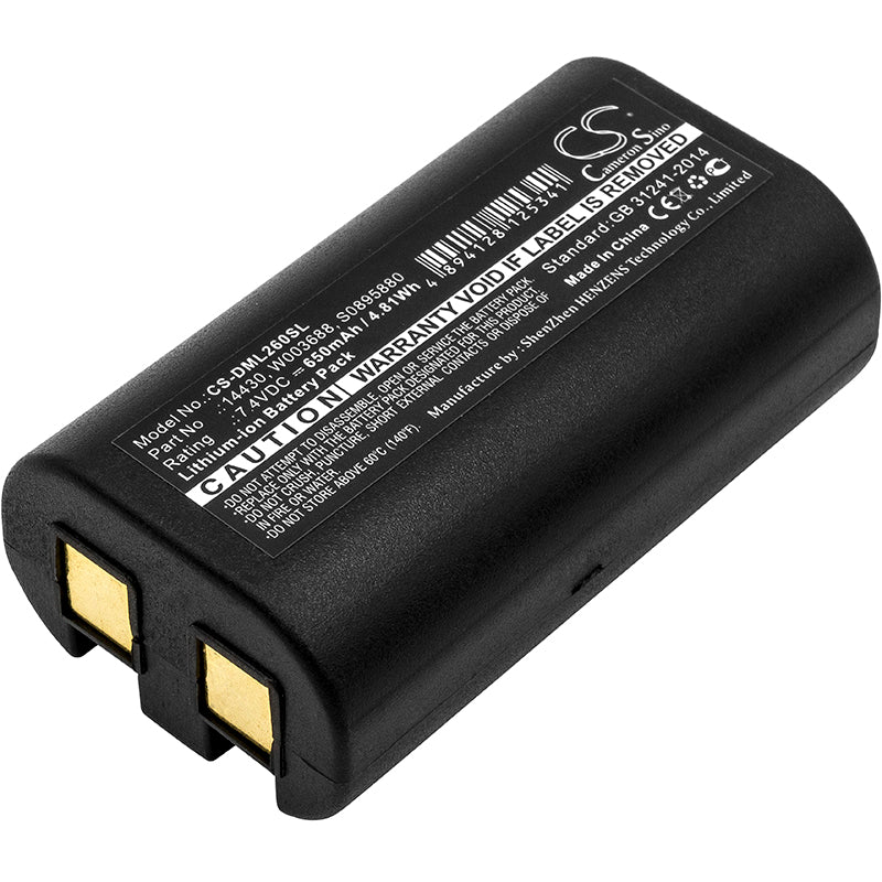 7.4V 650mAh/4.81Wh Li-ion Printer Battery for DYMO