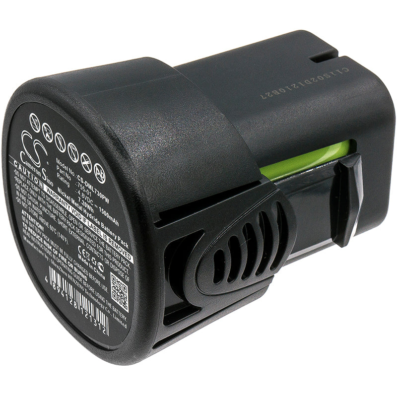 4.8V 1500mAh/7.20Wh Ni-MH Power Tools Battery for Dreme