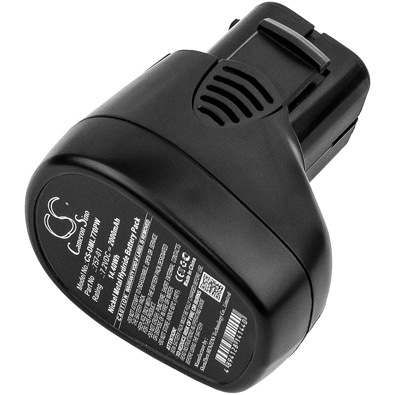 7.2V 2000mAh/14.40Wh Ni-MH Power Tools Battery for Dremel