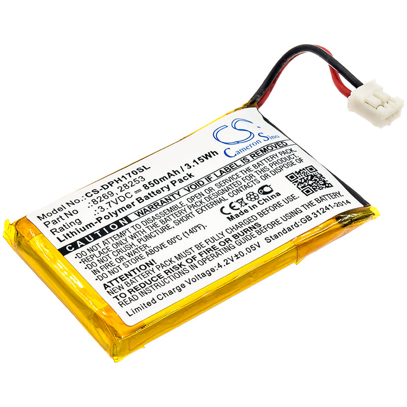CS-DPH170SL Replacement Battery – Compatible with 210, DoorPhone 170, VDP210BP