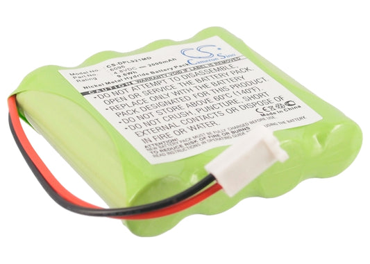 4.8V 2000mAh/9.60Wh Ni-MH Medical Battery for Delphi