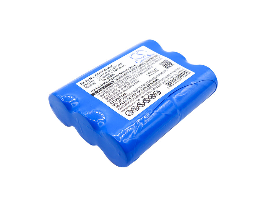 7.2V 3000mAh/21.60Wh Ni-MH Equipment/Survey Battery for Dranetz