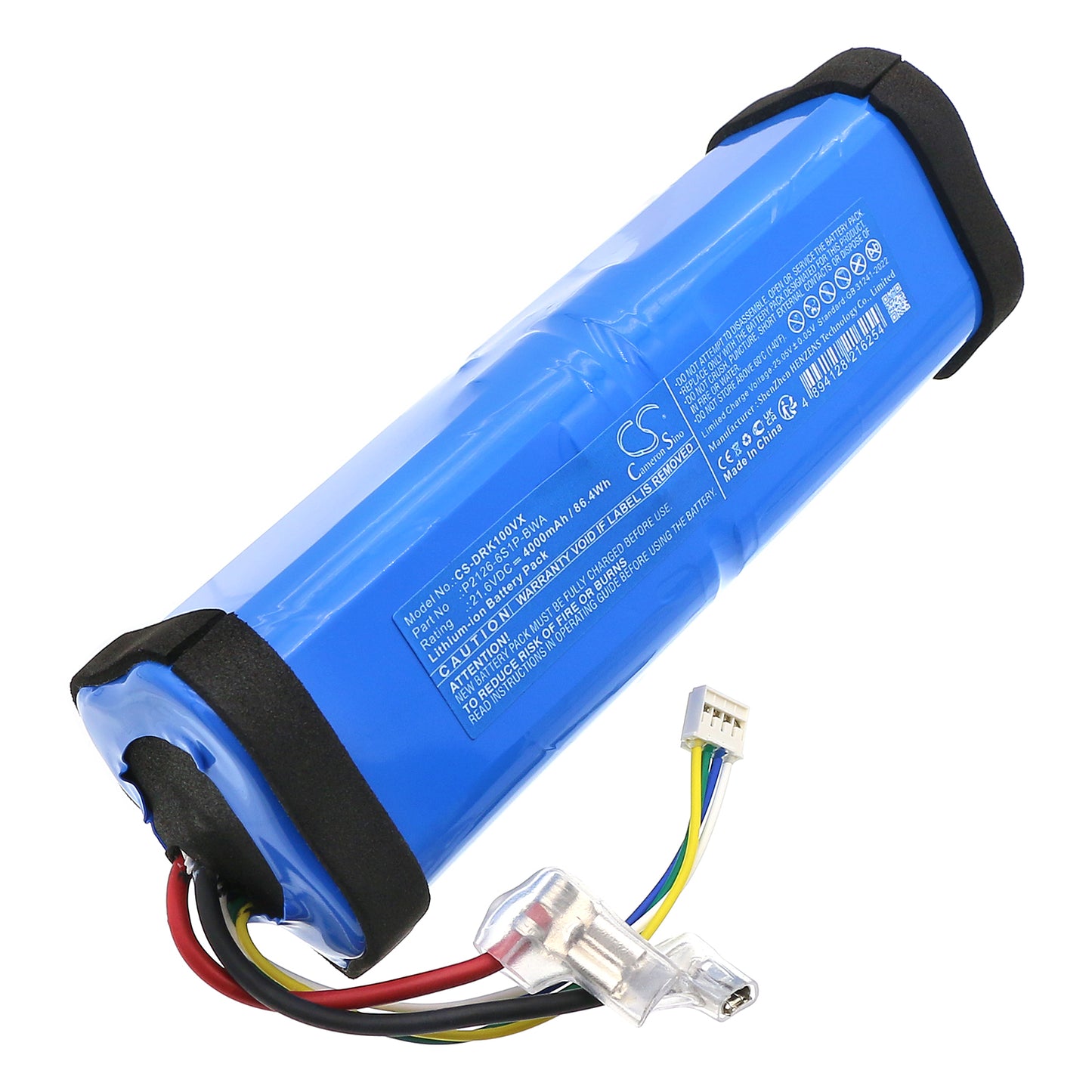 CS-DRK100VX Replacement Battery – Compatible with Mova K10