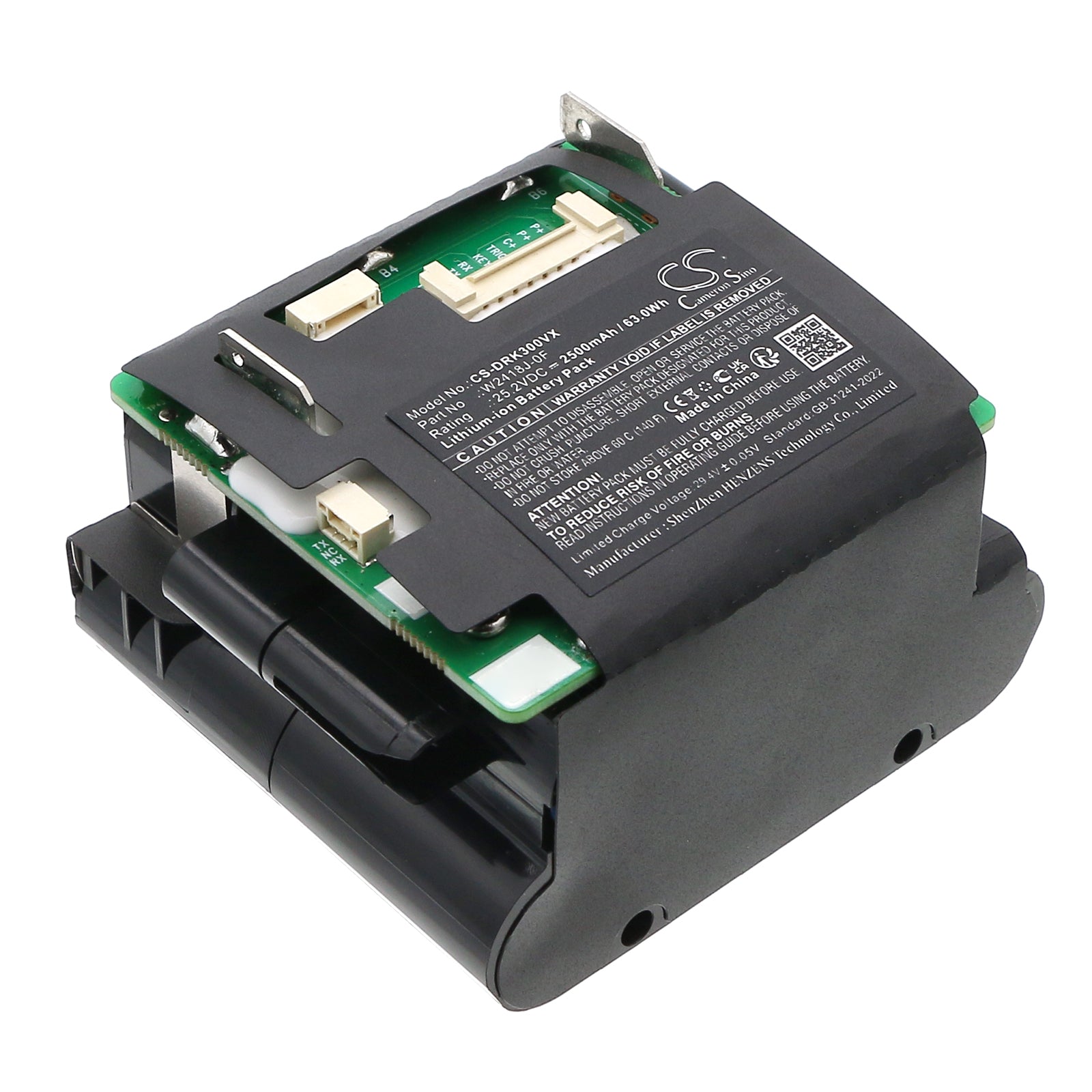 CS-DRK300VX Replacement Battery – Compatible with Mova K30, Mova K30 Pro