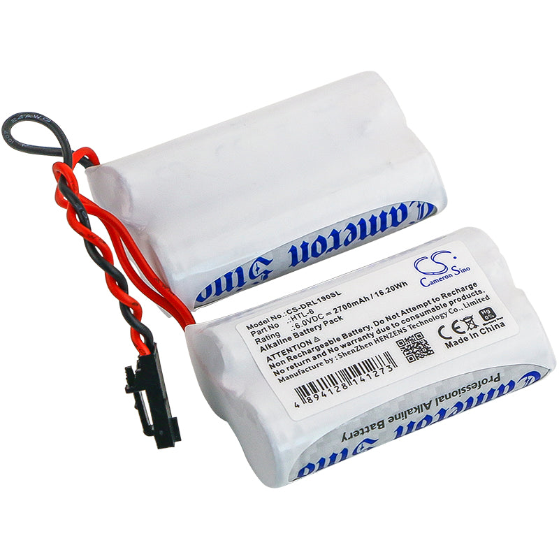 6V 2700mAh/16.20Wh Alkaline Door Lock Battery for Winfield