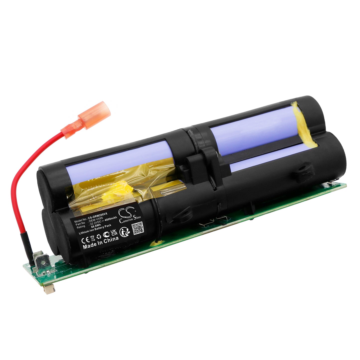 CS-DRM200VX Replacement Battery – Compatible with DEM-P20, DEM-P30