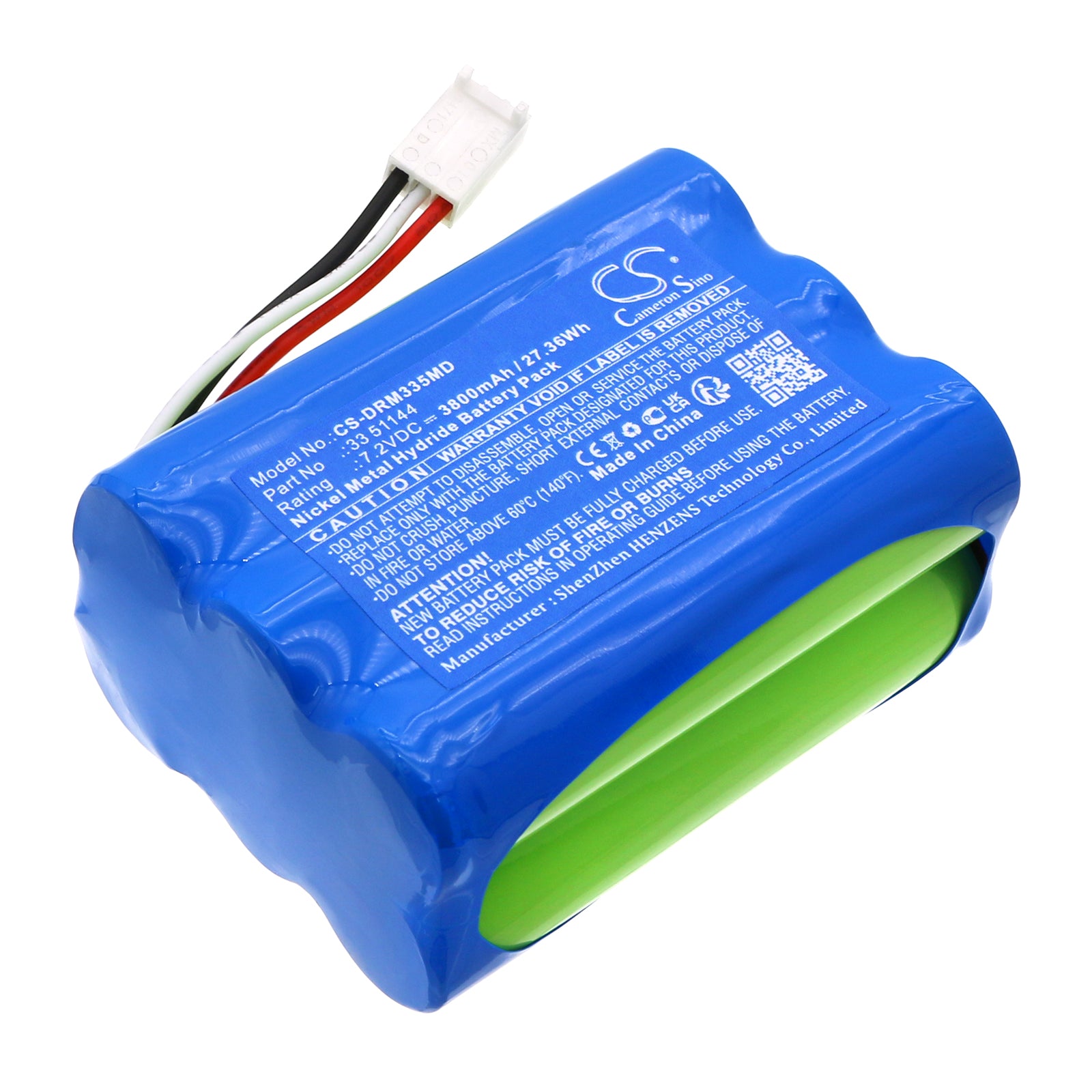 CS-DRM335MD Replacement Battery – Compatible with PSS Merlin