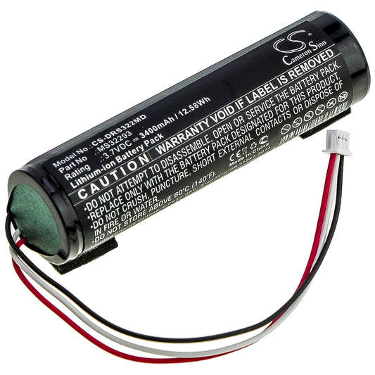 CS-DRS322MD Replacement Battery – Compatible with TOFscan Monitor, TOFScan NMT Monito
