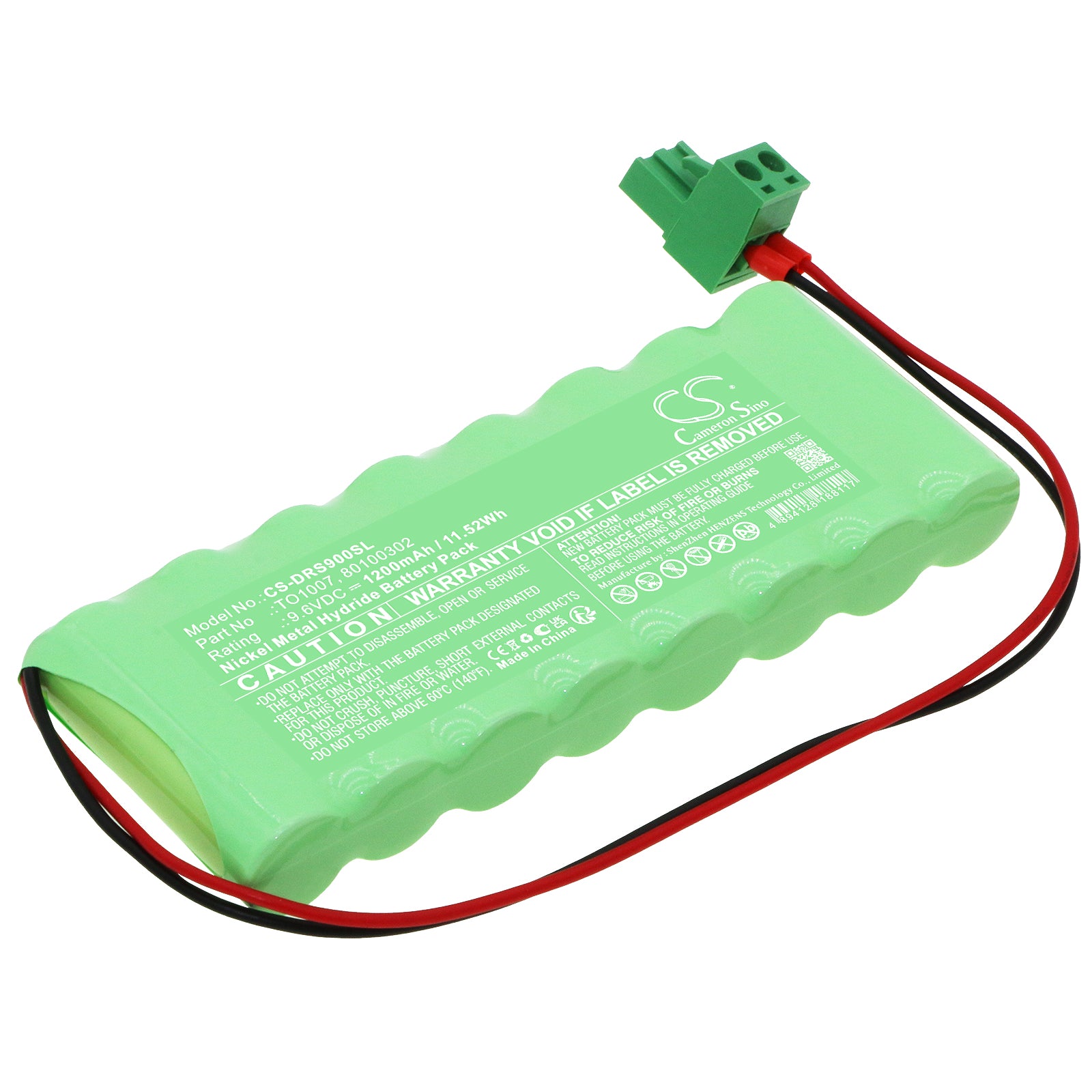 CS-DRS900SL Replacement Battery – Compatible with ADT006, ADT007, ES100, ES90