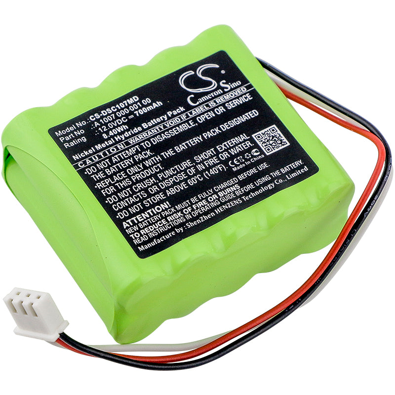 12V 700mAh/8.40Wh Ni-MH Medical Battery for Dentsply