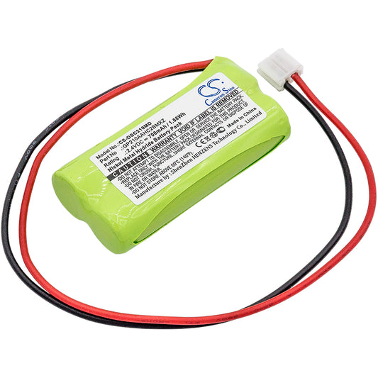 2.4V 700mAh/1.68Wh Ni-MH Medical Battery for DSSB