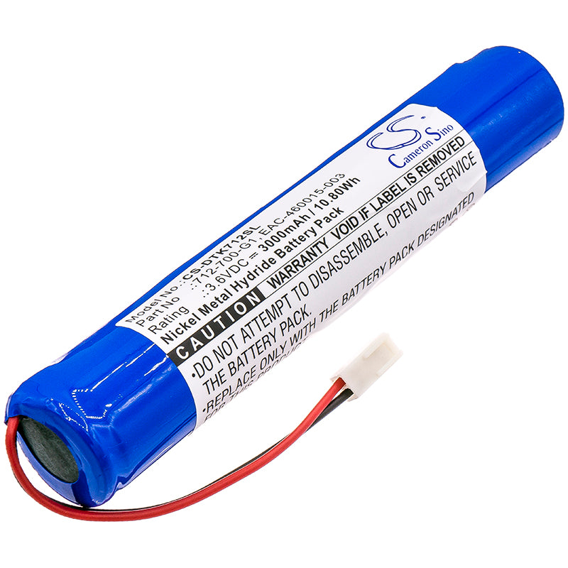CS-DTK712SL Replacement Battery – Compatible with Compass and D-TEK CO2 Refriger, D-TEK Select Refrigerant Leak , PLS LED Stobe