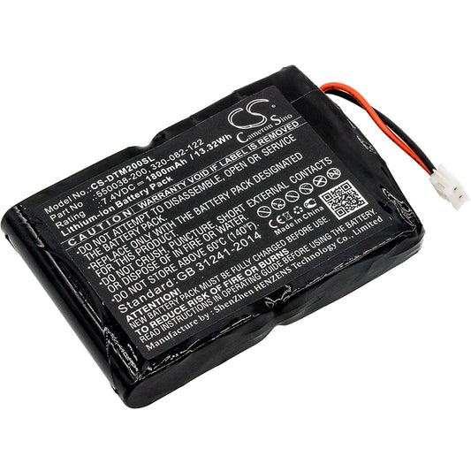 7.4V 1800mAh/13.32Wh Li-ion Printer Battery for O'Neil