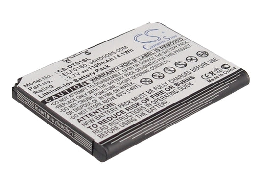 3.7V 1100mAh/4.1Wh Li-ion Mobile/SmartPhone Battery for HTC