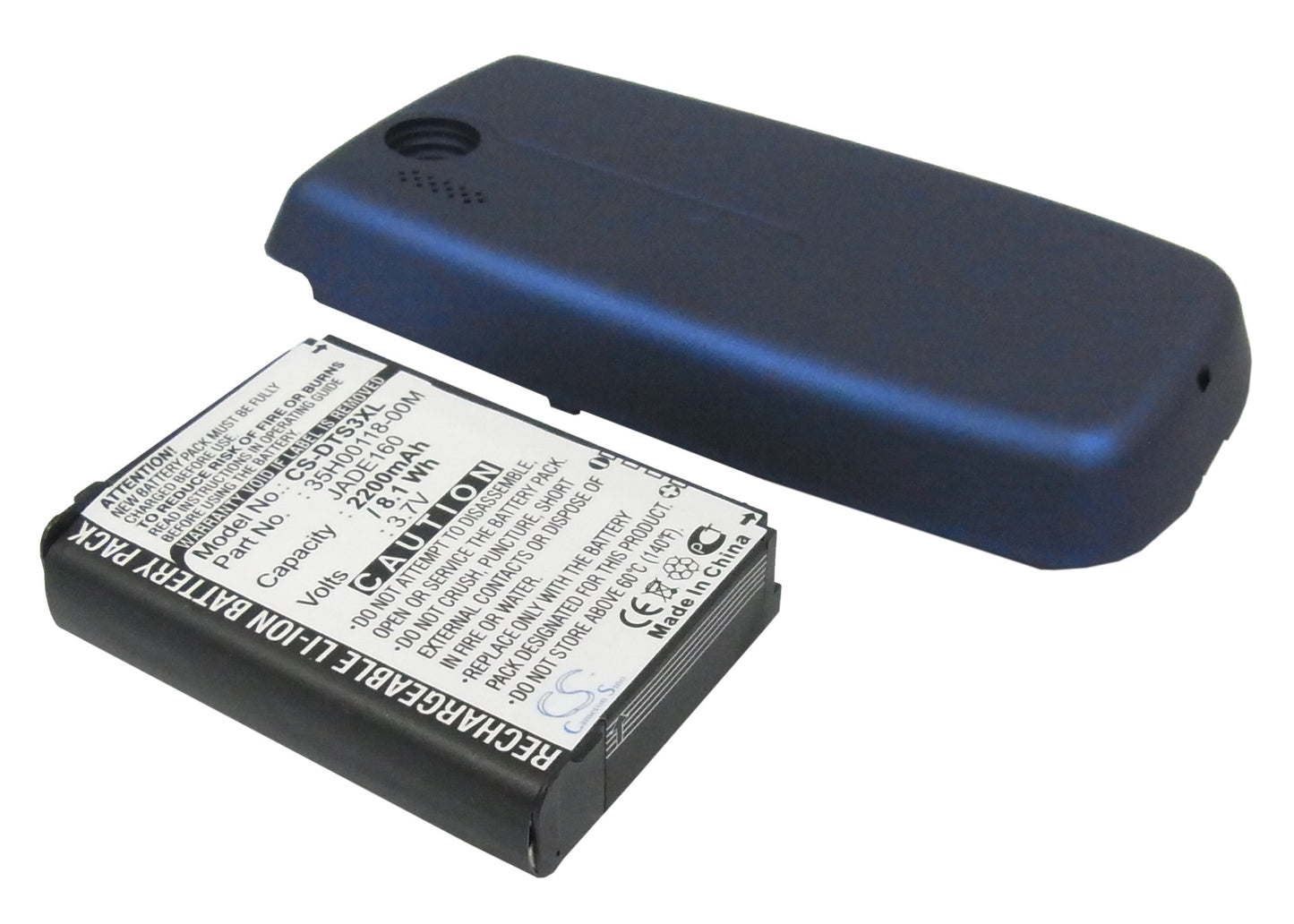 3.7V 2200mAh/8.14Wh Li-ion Mobile/SmartPhone Battery for DOPOD