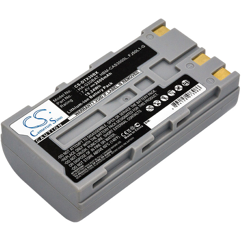 7.4V 2600mAh/19.24Wh Li-ion Barcode/Scanner Battery for Casio