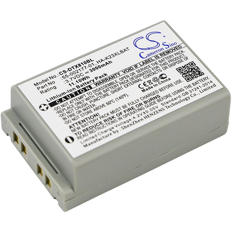 3.7V 3000mAh/11.10Wh Li-ion Barcode/Scanner Battery for Casio
