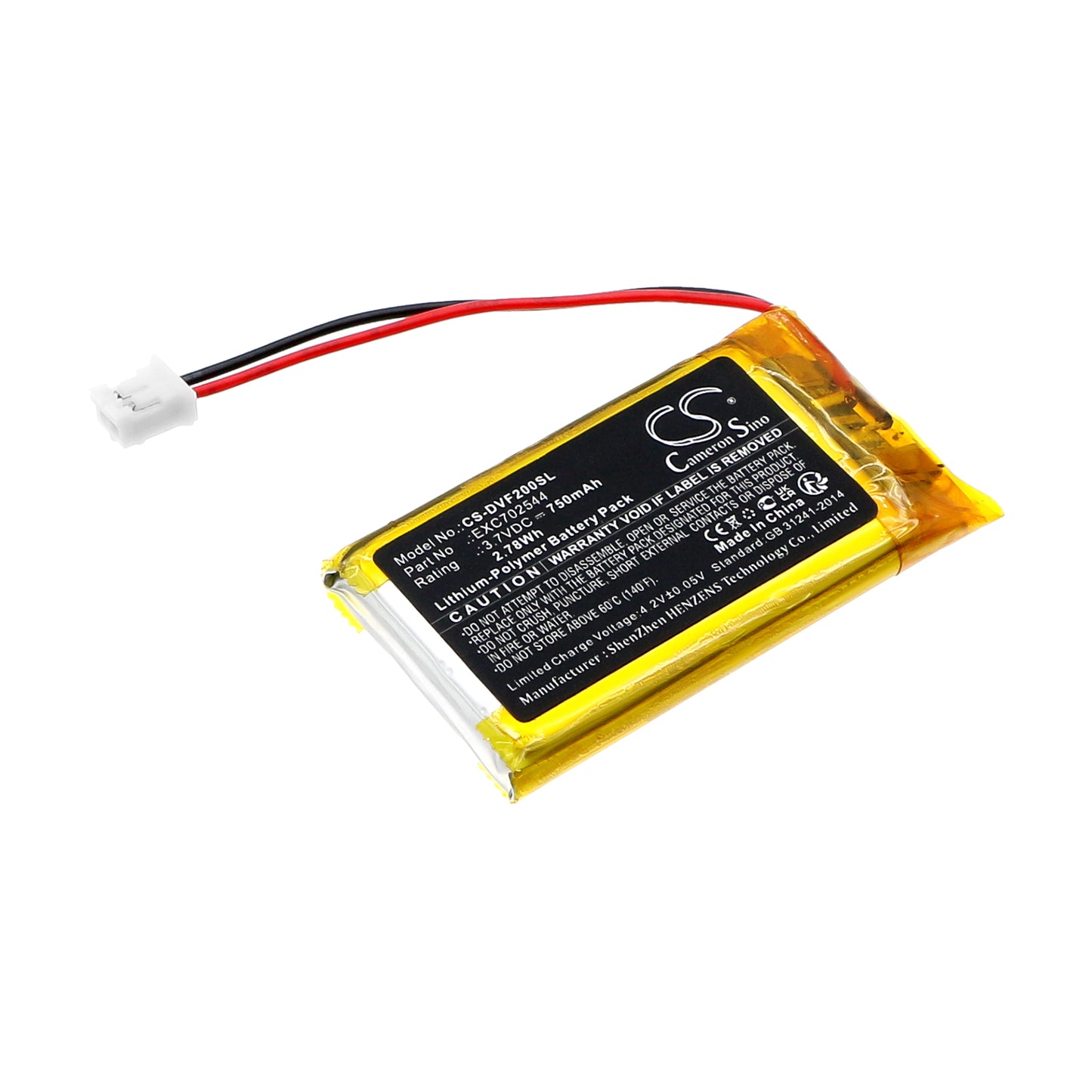 CS-DVF200SL Replacement Battery – Compatible with IFIT 2, IFIT-2