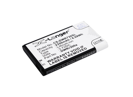 3.7V 2350mAh/8.70Wh Li-ion Hotspot Battery for D-Link