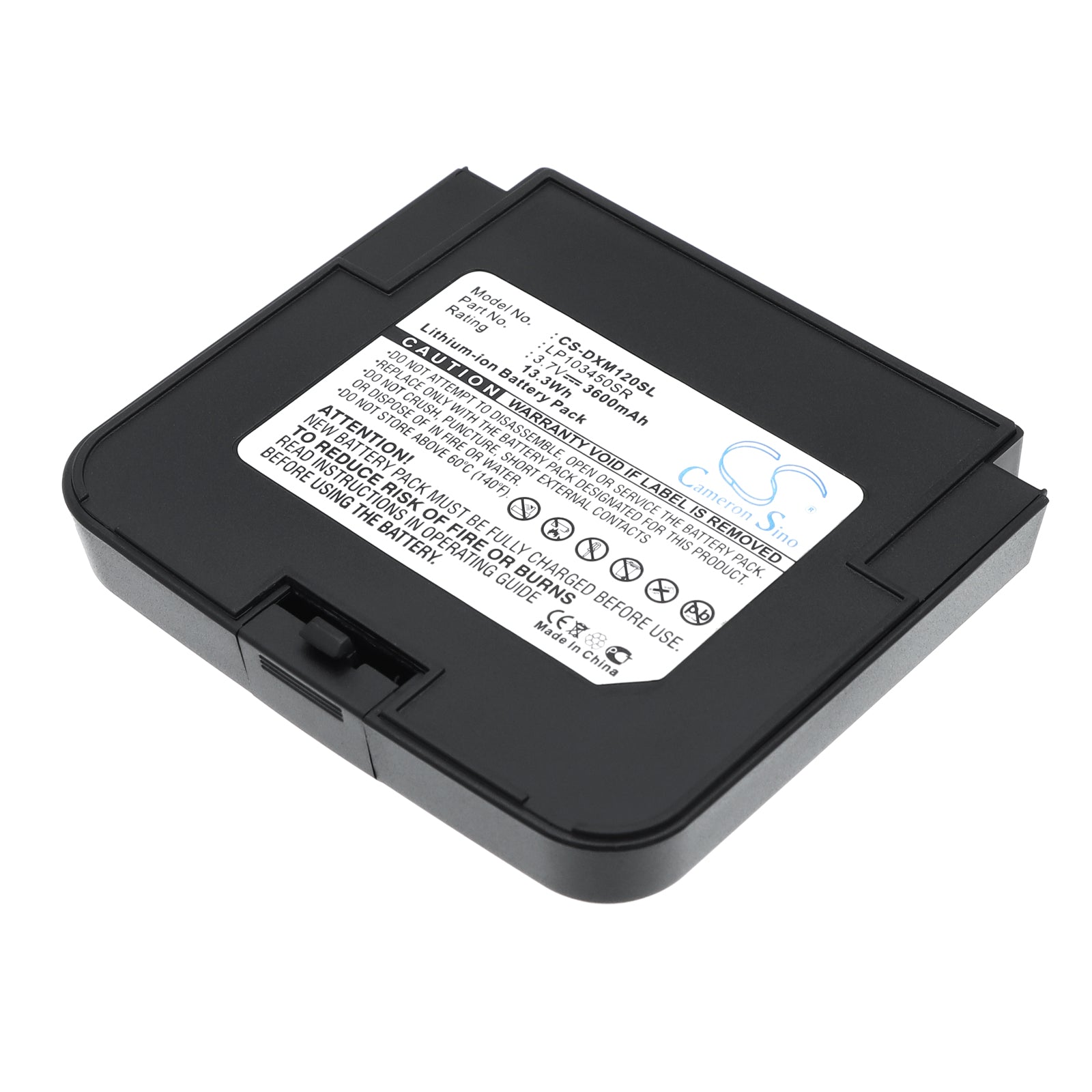 3.7V 3600mAh Li-ion MP3/MP4/PMP Battery for Delphi