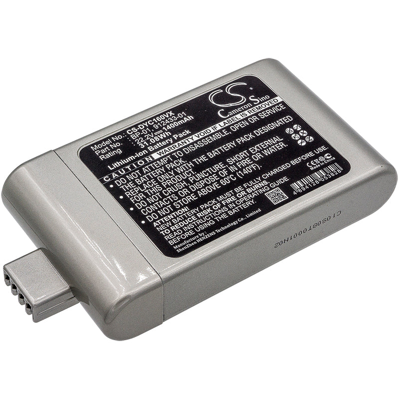 22.2V 1400mAh Li-ion Vacuum Battery for Dyson