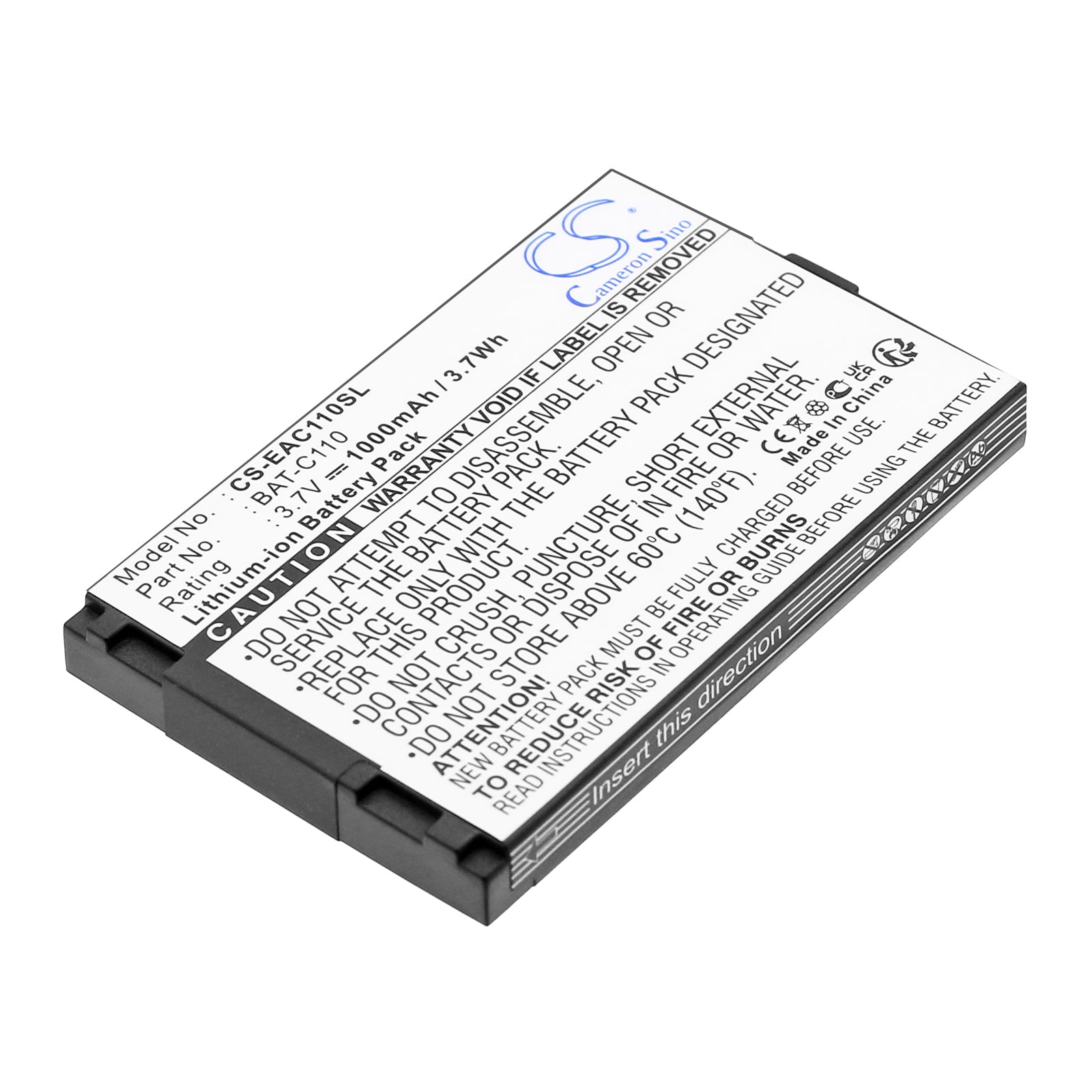 3.7V 1000mAh/3.7Wh Li-ion Mobile/SmartPhone Battery for Emporia
