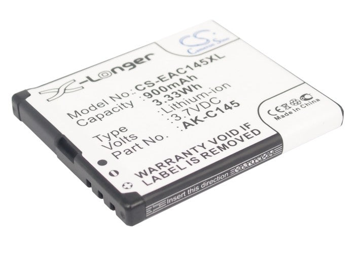 3.7V 900mAh/3.33Wh Li-ion Mobile/SmartPhone Battery for Bea-fon