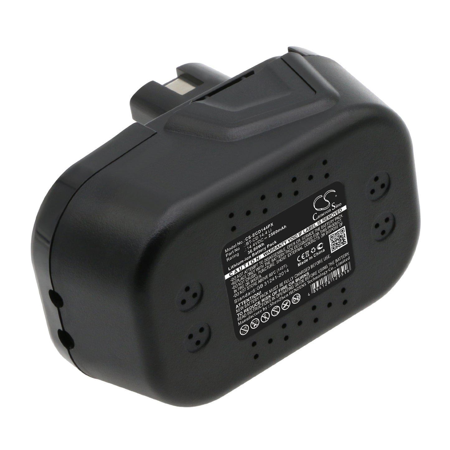 14.4V 2500mAh/36.00Wh Li-ion Power Tools Battery for Einhell