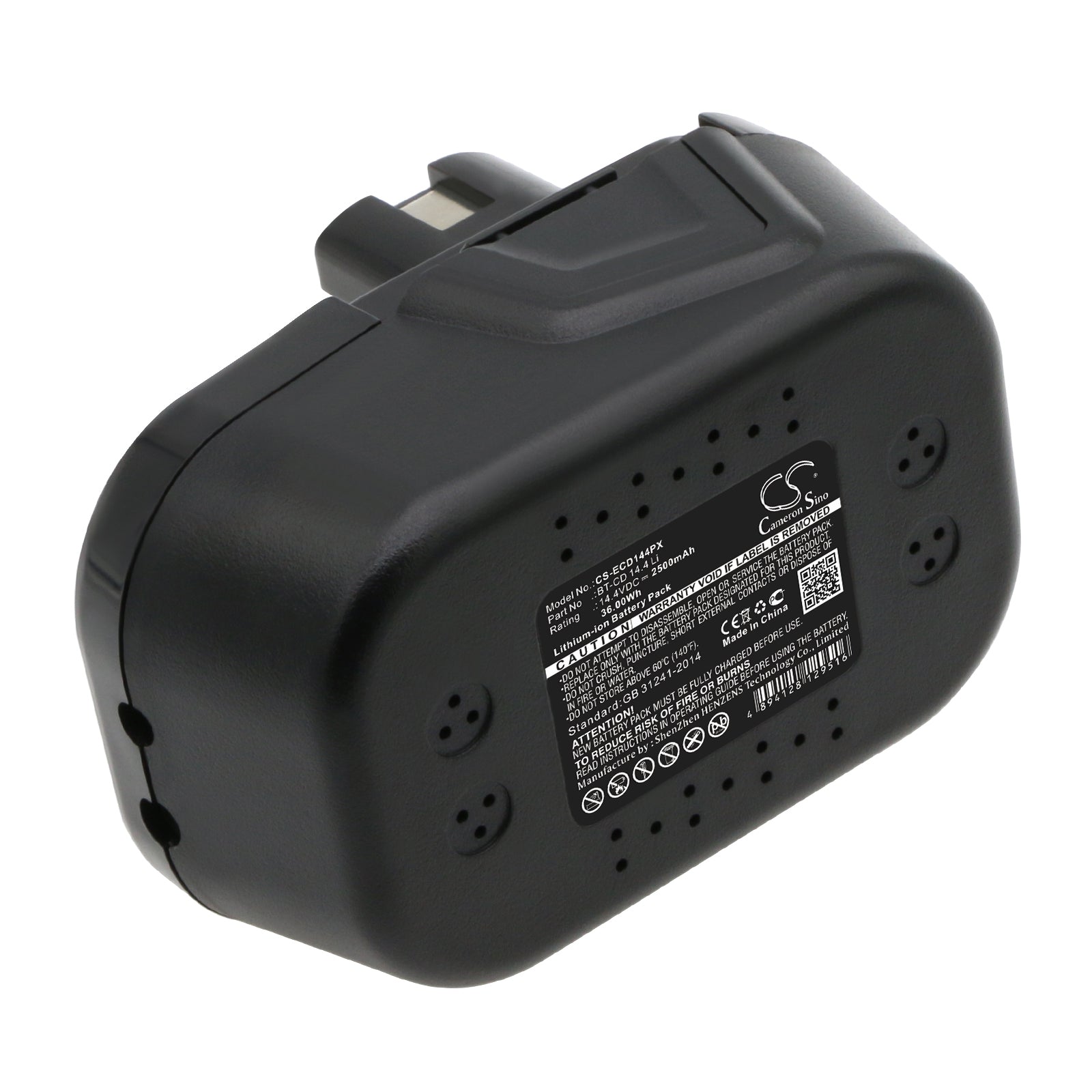 14.4V 2500mAh/36.00Wh Li-ion Power Tools Battery for Einhell