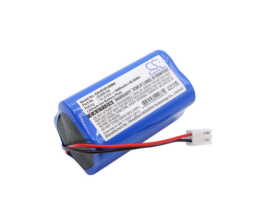 14.4V 3400mAh/48.96Wh Li-ion Medical Battery for CMICS
